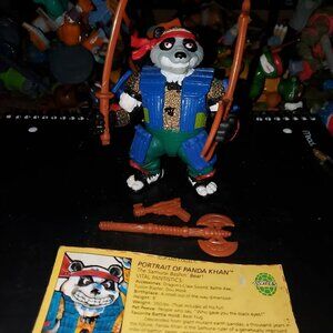 Panda Khan TMNT Teenage Mutant Ninja Turtles Complete with File Card